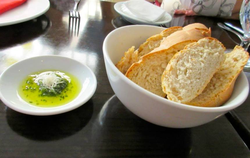 bread with dip
